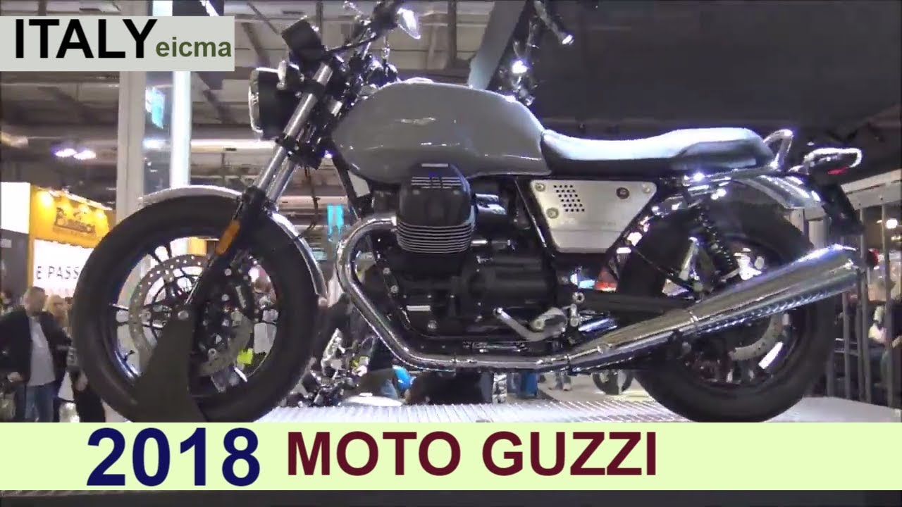 The Moto Guzzi 2018 Motorcycles - Show Room ITALY