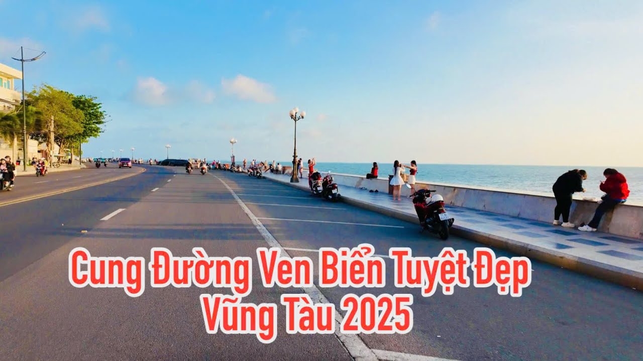 Ngắm Hoàng Hôn, Dạo Phố Buổi Tối, Cung Đường Ven Biển Đẹp Nhất Vũng Tàu | Travel Vung Tau, Viet Nam
