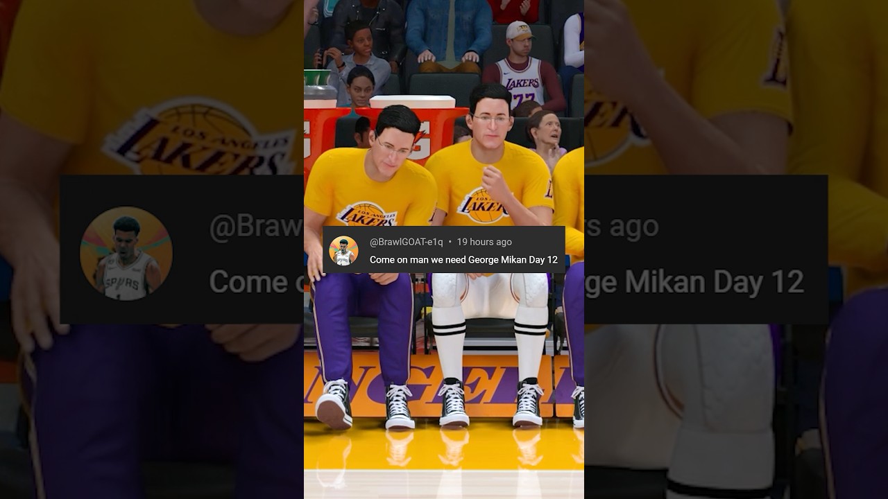 Сможет ли команда Джорджа Микана одержать 82 победы без поражений? #nba2k26 #georgemikan #lakers