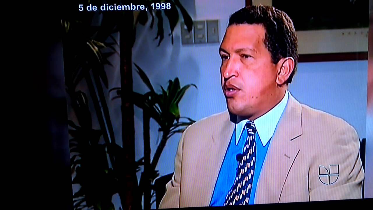 Chavez diciendo que nunca iba expropiar