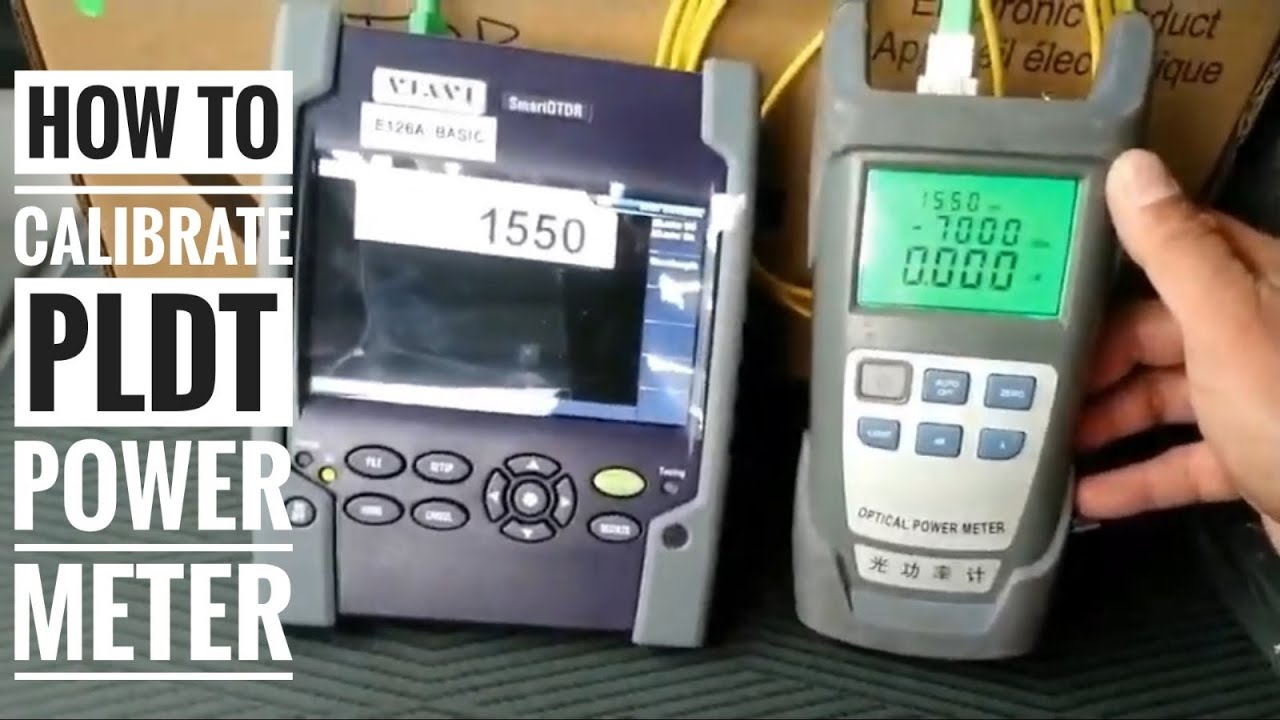 Power Meter Calibration Using OTDR Tutorial