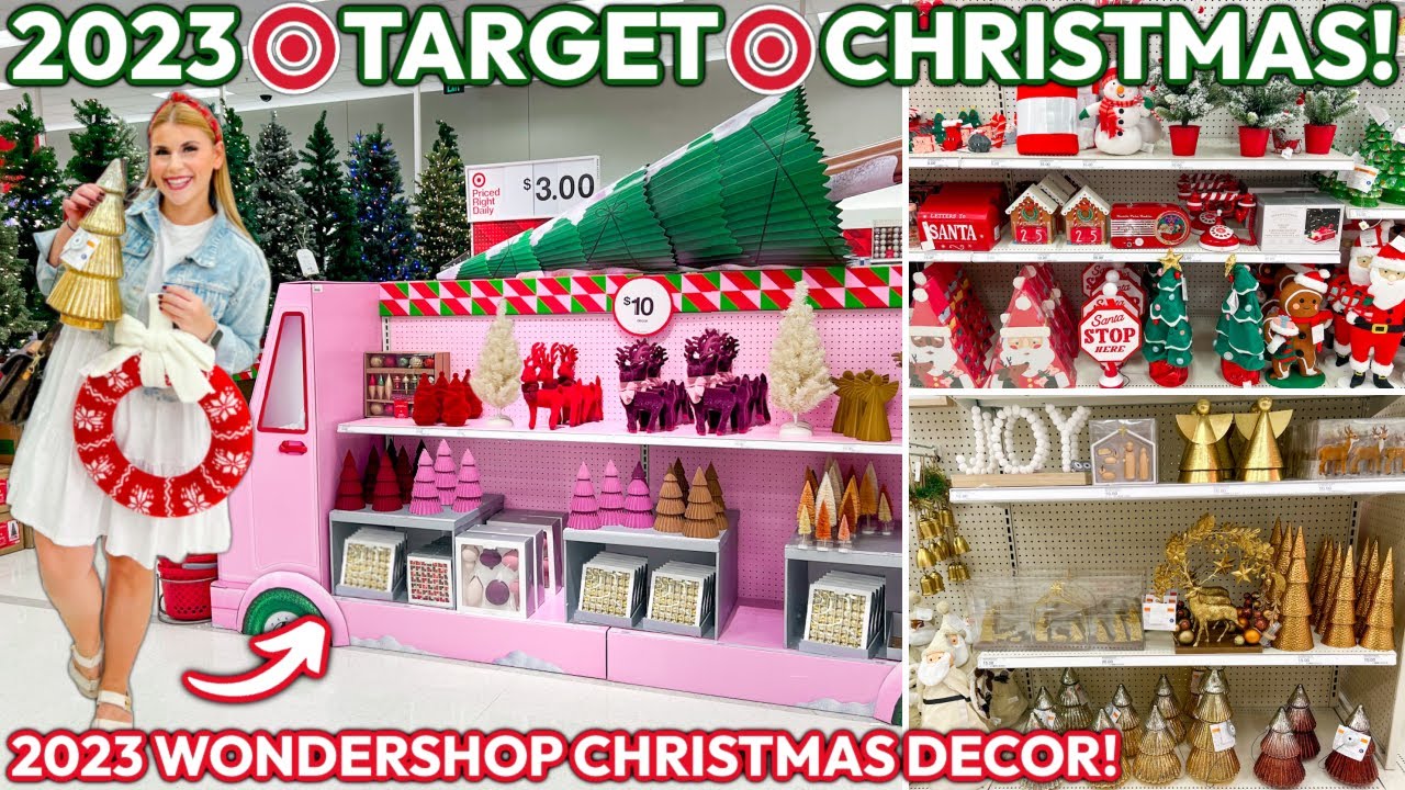 NEW TARGET CHRISTMAS DECORATIONS 2023 WONDERSHOP *SELLING OUT FAST* 🎅🏼🎄 Target Christmas Decor