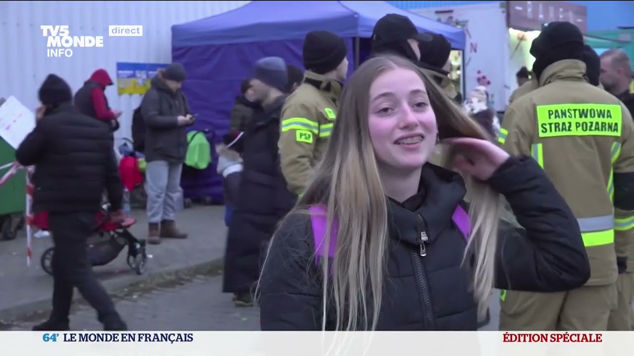 Pologne : reportage dans un centre pour les r&eacute;fugi&eacute;s ukrainiens
