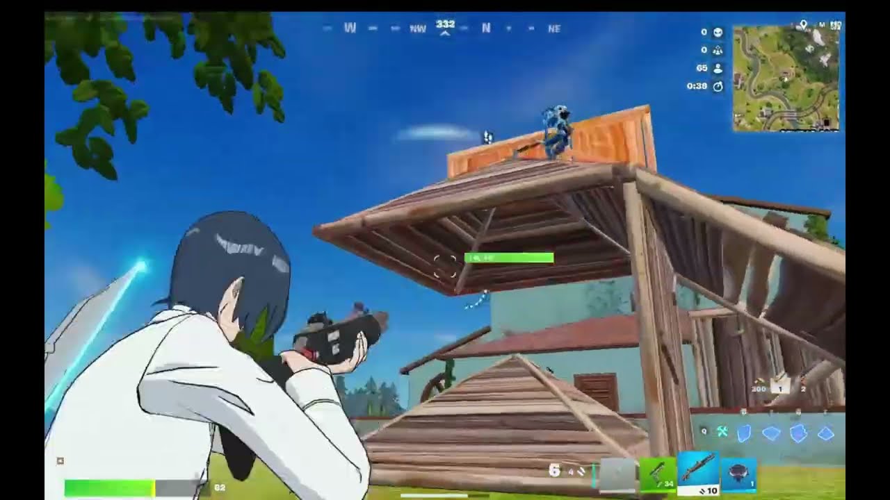 COMO EU GANHEI ESSA PARTIDA IMPOSSÍVEL! (Fortnite)