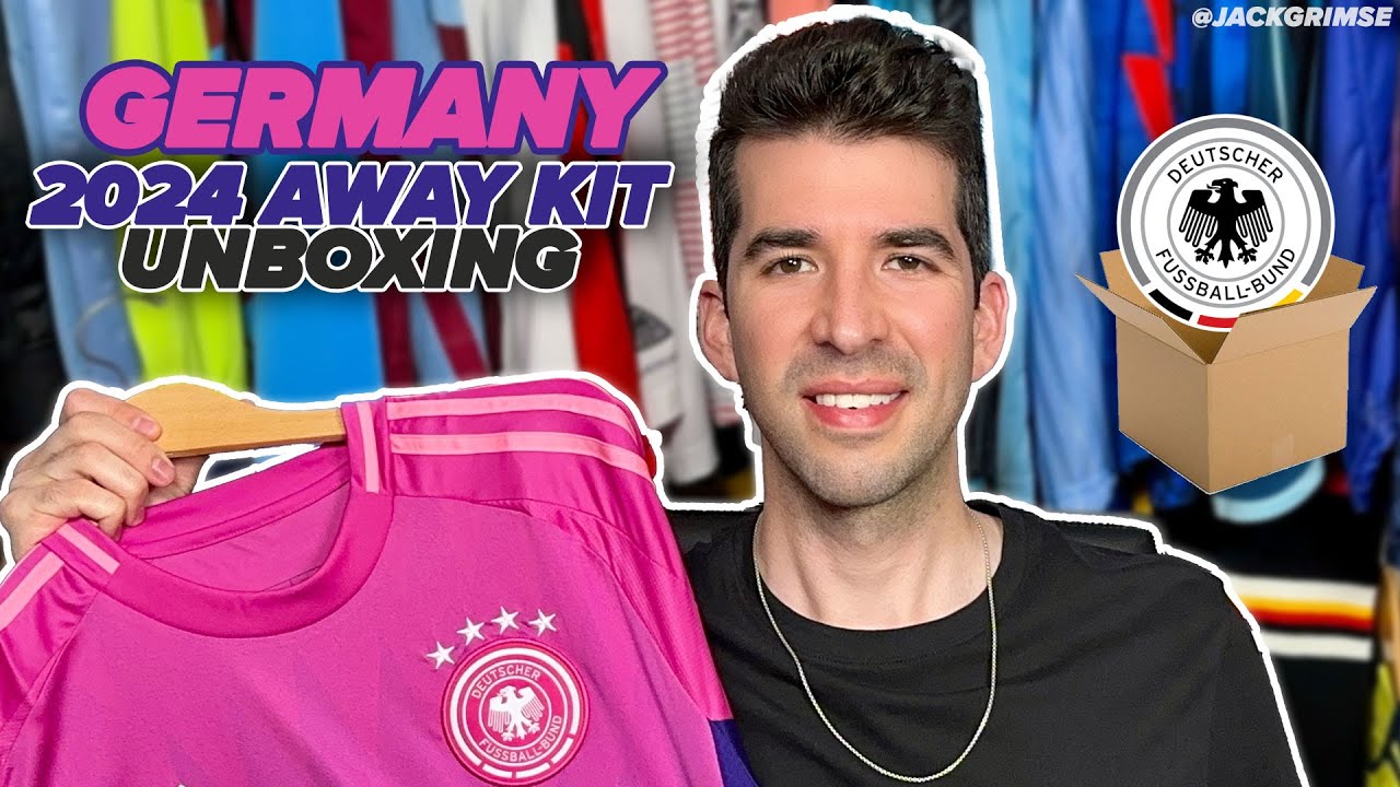 Pink Germany Kit 🩷💜 | Germany 2024 Away Kit Unboxing 🇩🇪