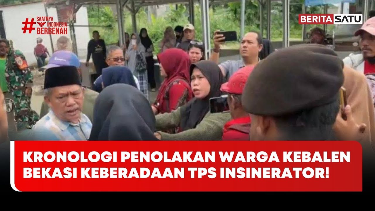 Kronologi Penolakan Warga Kebalen Bekasi Keberadaan TPS Insinerator #beritasatu