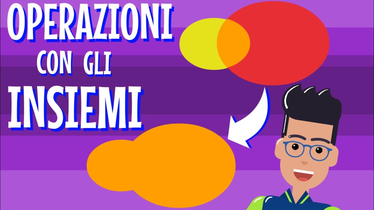 OPERAZIONI con gli INSIEMI ! Unione, intersezione, differenza : Tutte le combinazioni ! (Logica_5)