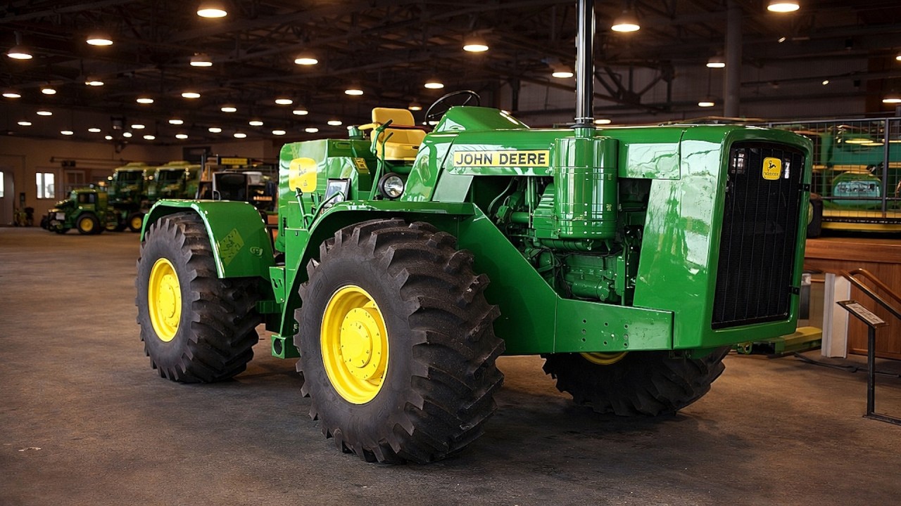 Американский тяжеловес 1960 года - John Deere 8010