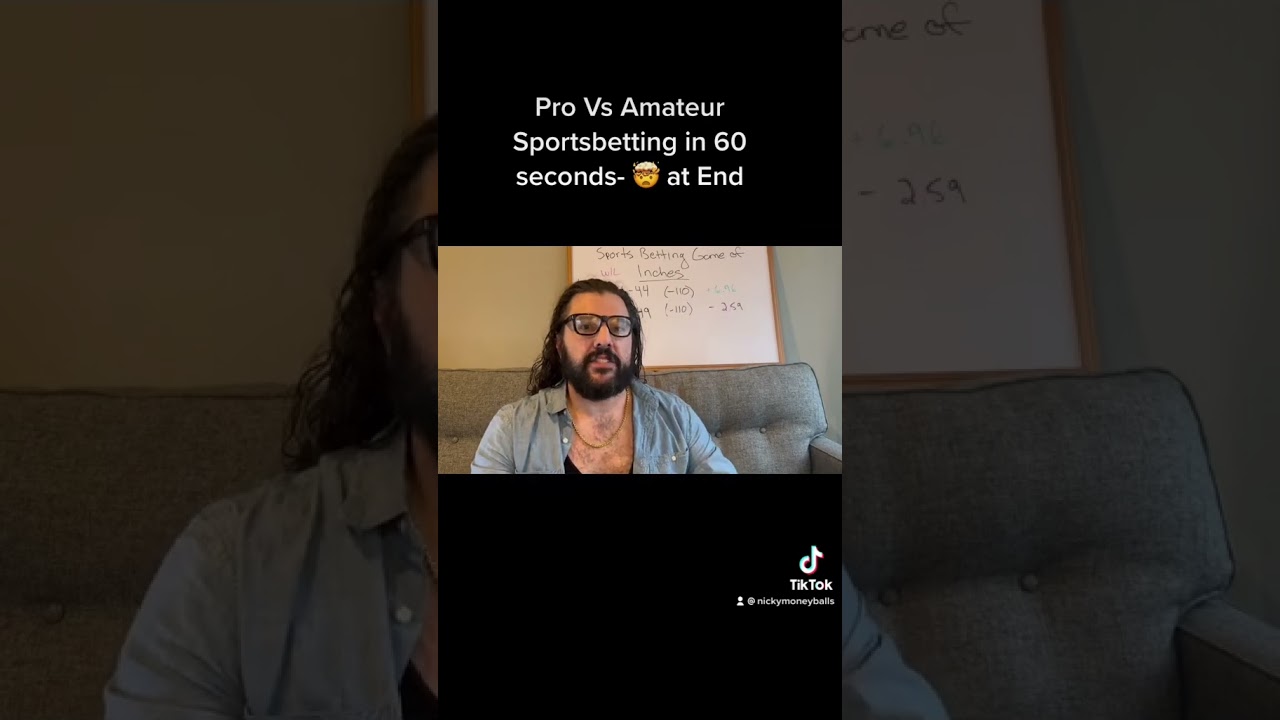 What makes a Pro Sports bettor?  #shorts