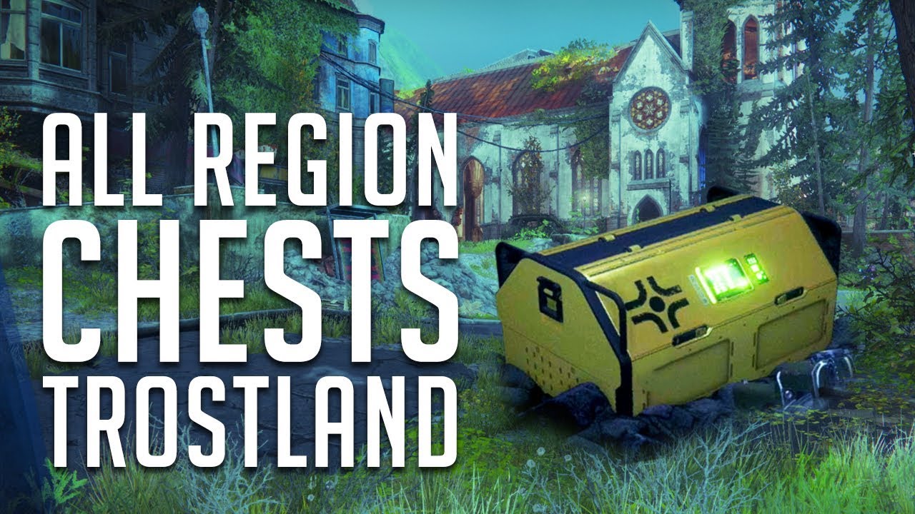 ALL Trostland, EDZ Region Gold Chest Locations | Destiny 2