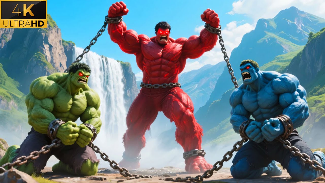 BLUE HULK vs RED HULK EPIC BATTLE! However, HULK Unexpected SAVE Changes Everything!