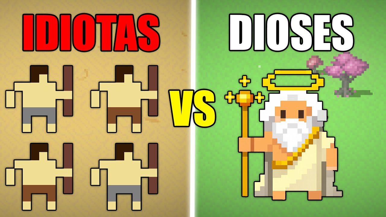 ¿Pueden 1000 IDIOTAS derrotar a 10 DIOSES?