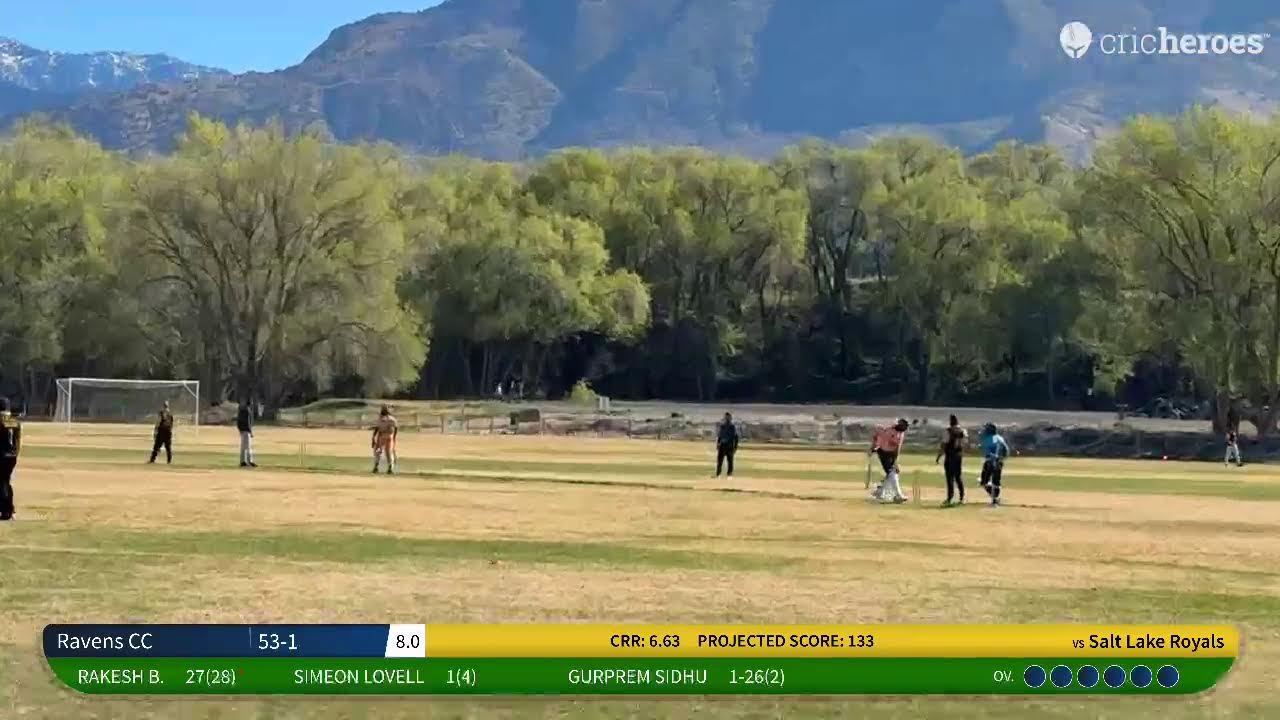 Live Cricket Match | Ravens CC vs Salt Lake Royals | 05-Apr-26 09:00 AM | UCA - T20 League 2026(Leag