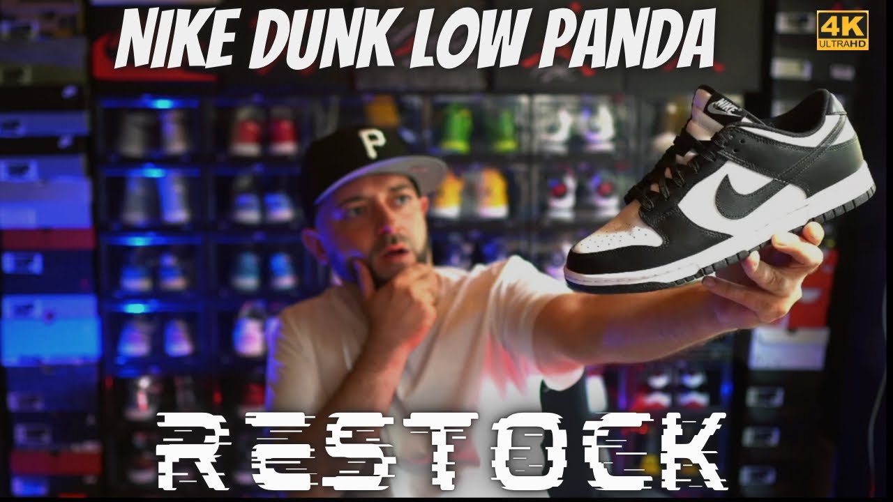 Nike Dunk Low &ldquo;Panda&rdquo; Will Restock This Week