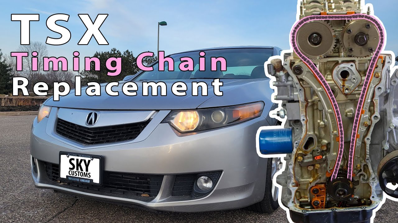 TSX EP 01 Timing Chain Replacement (Hmoob Kho Tsheb)
