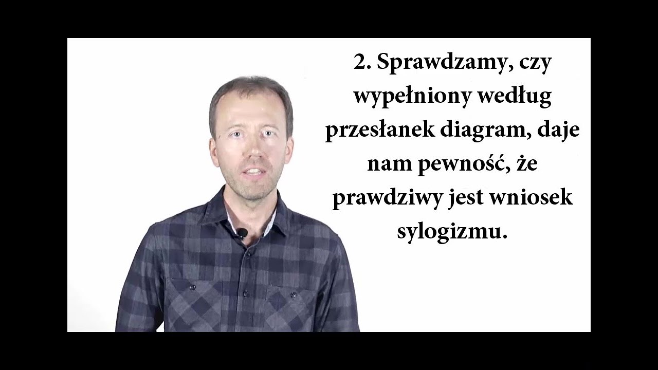 Kurs logiki, sylogistyka, odc. 09: Wykorzystanie diagr. Venna do badania poprawności sylogizmów (1)