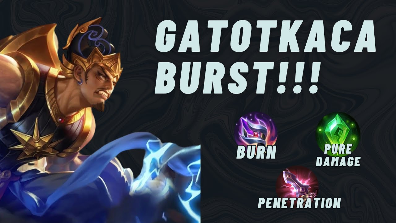 Sekuat inikah Gatotkaca Mid? benar-benar Penghancur!!! | Mobile Legends Bang Bang