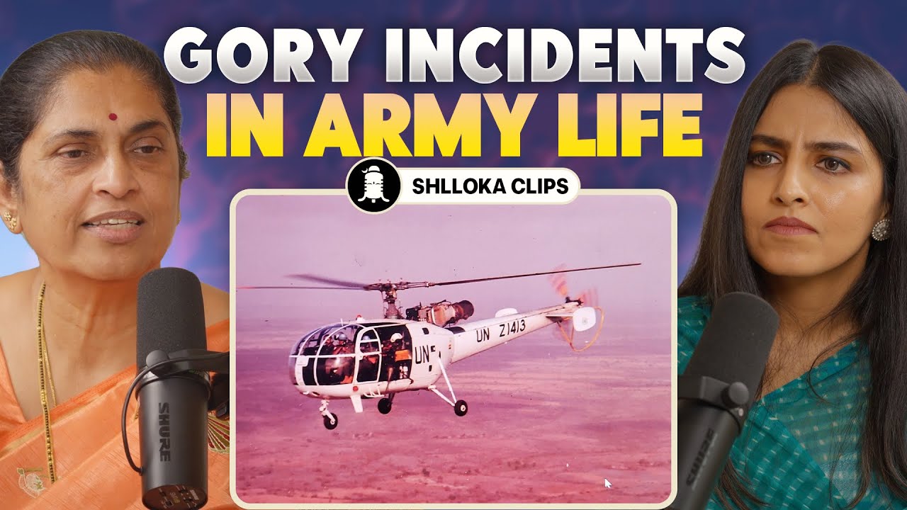 Real Combat & Medical Army Stories🫡 | Brigadier Himashree on Body to Beiing | Shlloka
