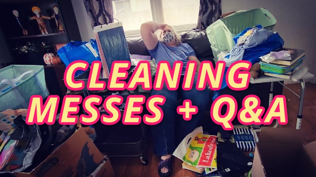 DEALING WITH MESSES & ANSWERING QUESTIONS | Is There a Ghost in My House? | Decluttering Journey