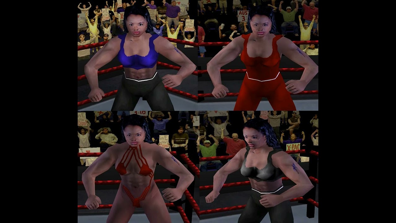 WWF Attitude Game: Jacqueline Audio compliation