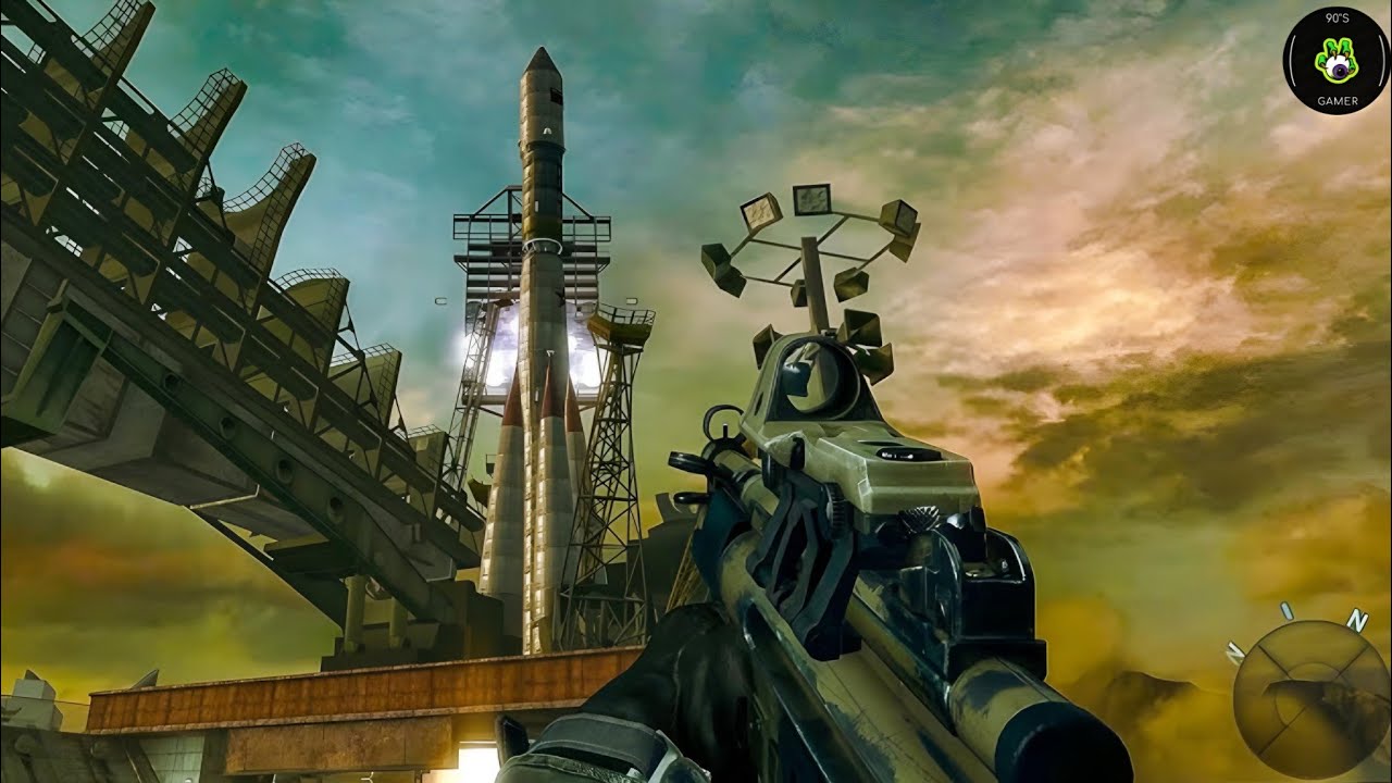 MISSION USSD AND DESTROYING THE SPACE ROCKET  Call Of Duty Black Ops