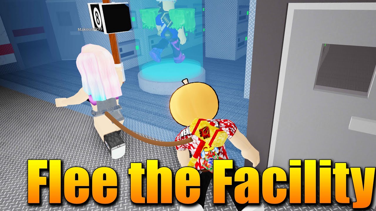 MAKKY MĚ HONÍ PO CELÉ MAPĚ!😨😱 Roblox Flee the Facility w/Makousek