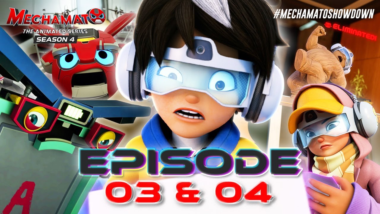 EP03-EP04 | Mechamato Season 4 (ENG DUB)