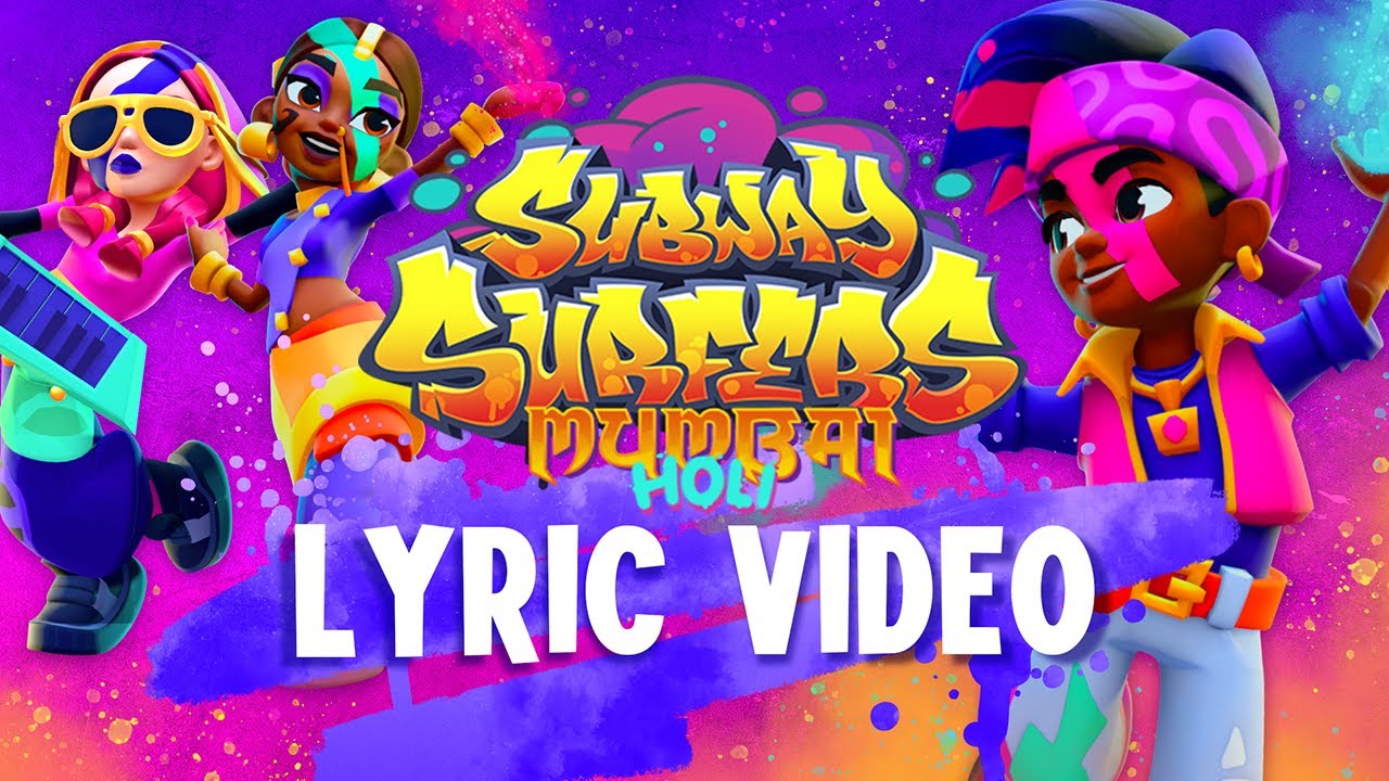 Subway Surfers Soundtrack | COLORS (Lyric Video)
