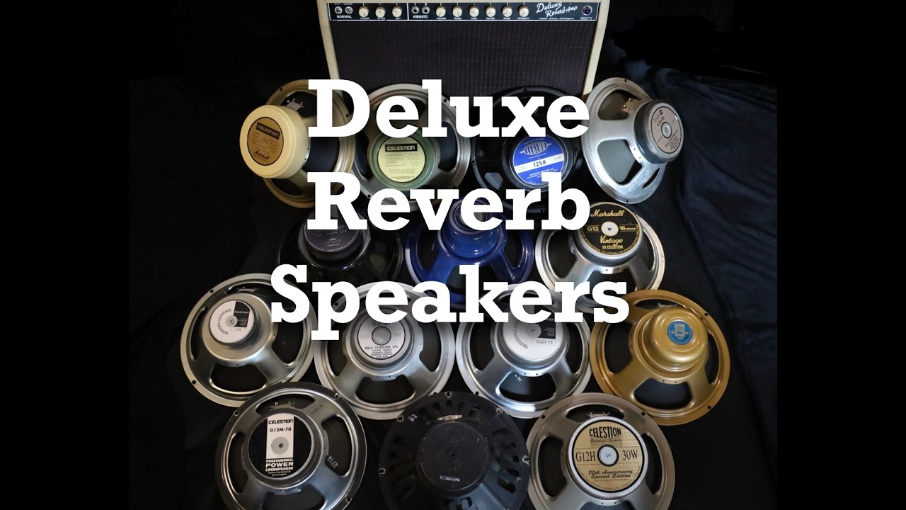 Deluxe Reverb Speakers