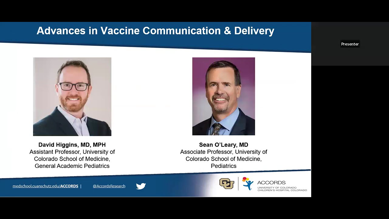 Vaccine Communication; O'Leary & Higgins