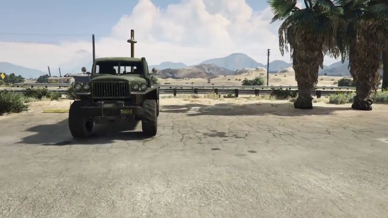 Grand Theft Auto 5 - Casual Sunday Drive In An Old Diesel Truck [HD]