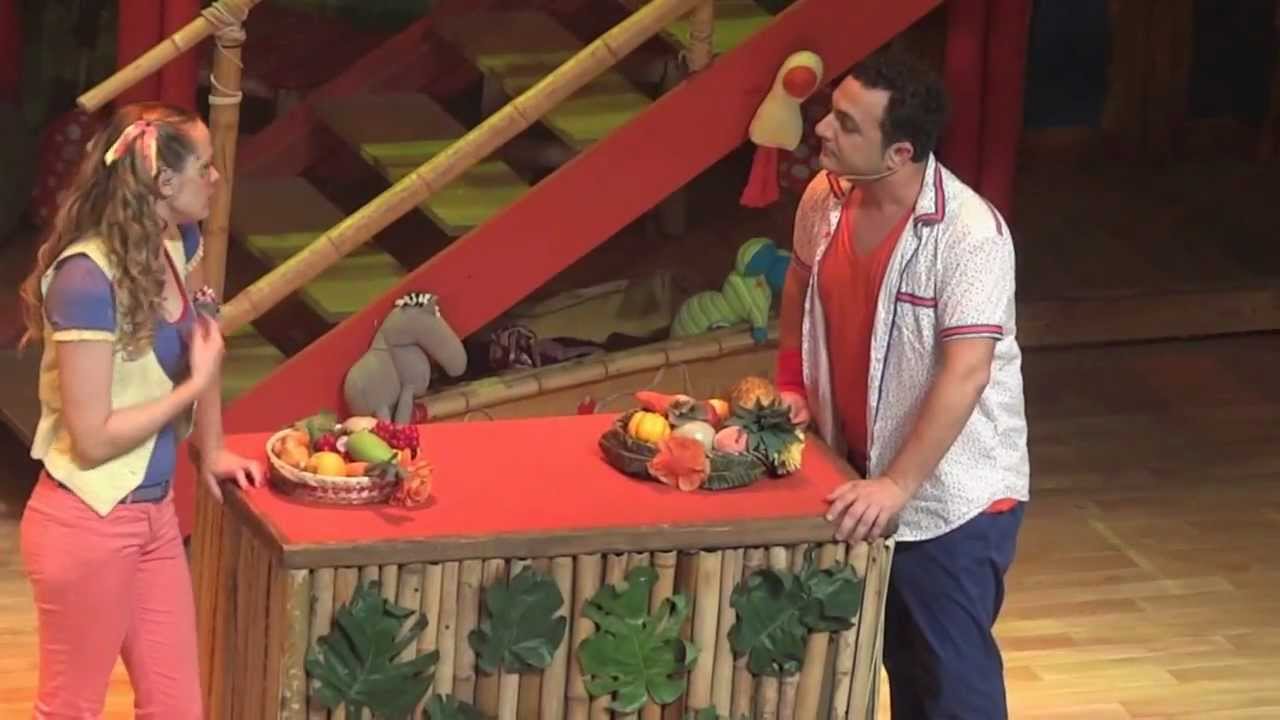 1/5 Comienzo Show Topa y Muni en el Teatro Gran Rex Febrero 2012 La Casa de Disney Junior Canciones