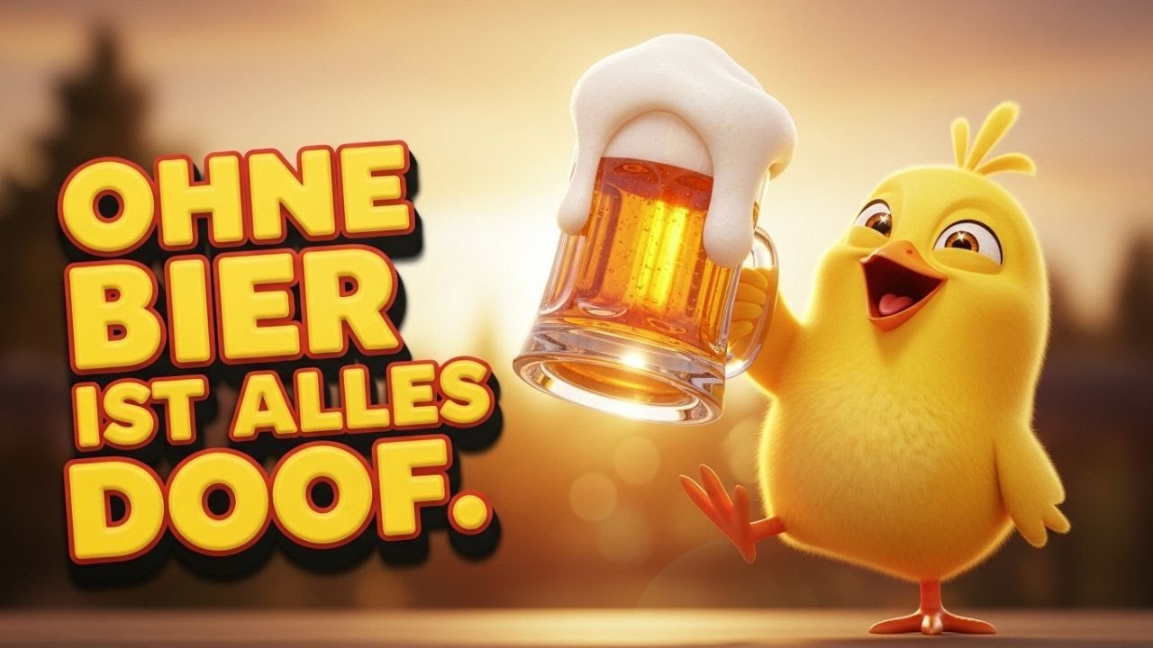 🍻 Ohne Bier ist alles doof! Partyschlager 2025 – Mitsing-Hit & Prost-Alarm 🎺