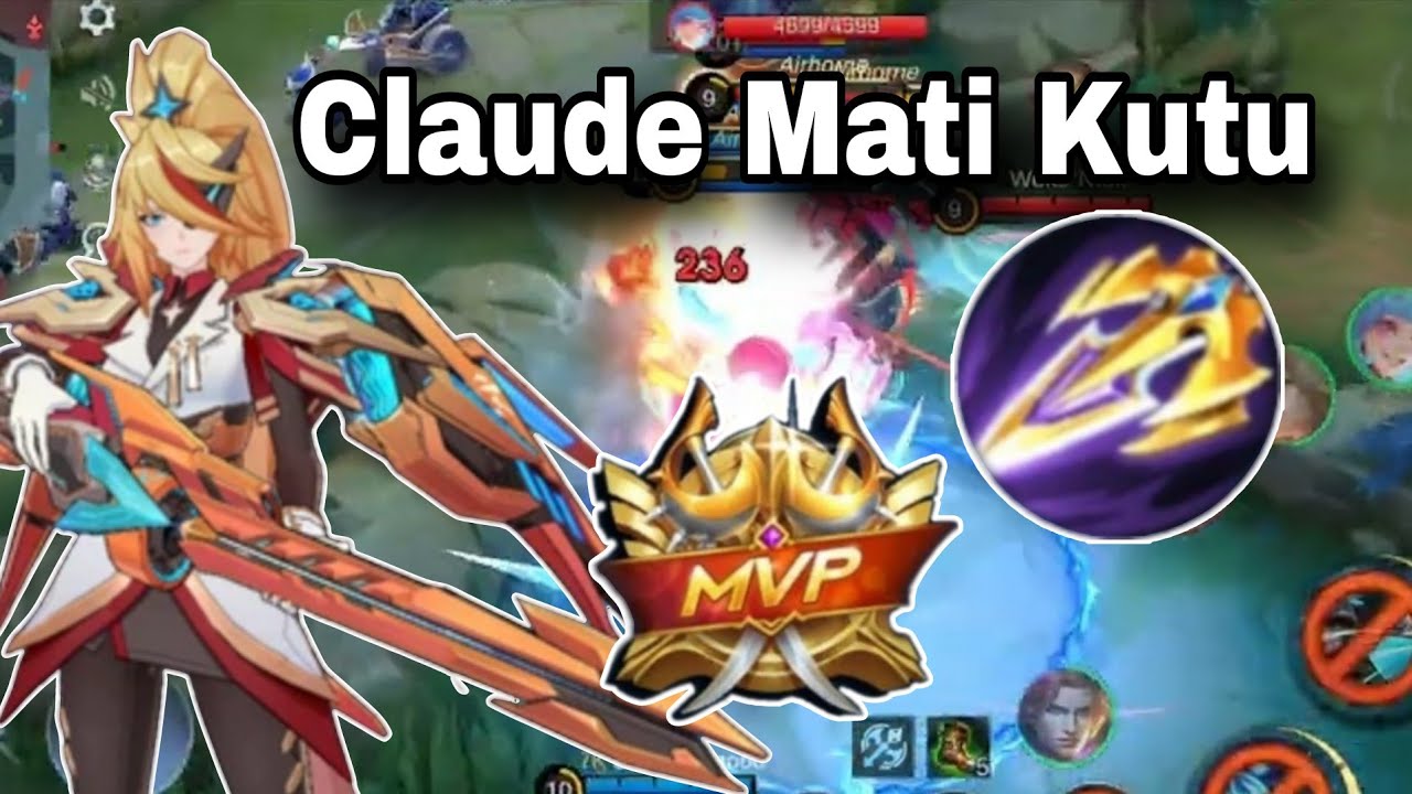 Claude Mati Kutu Lawan Lesley #mlbb #lesley