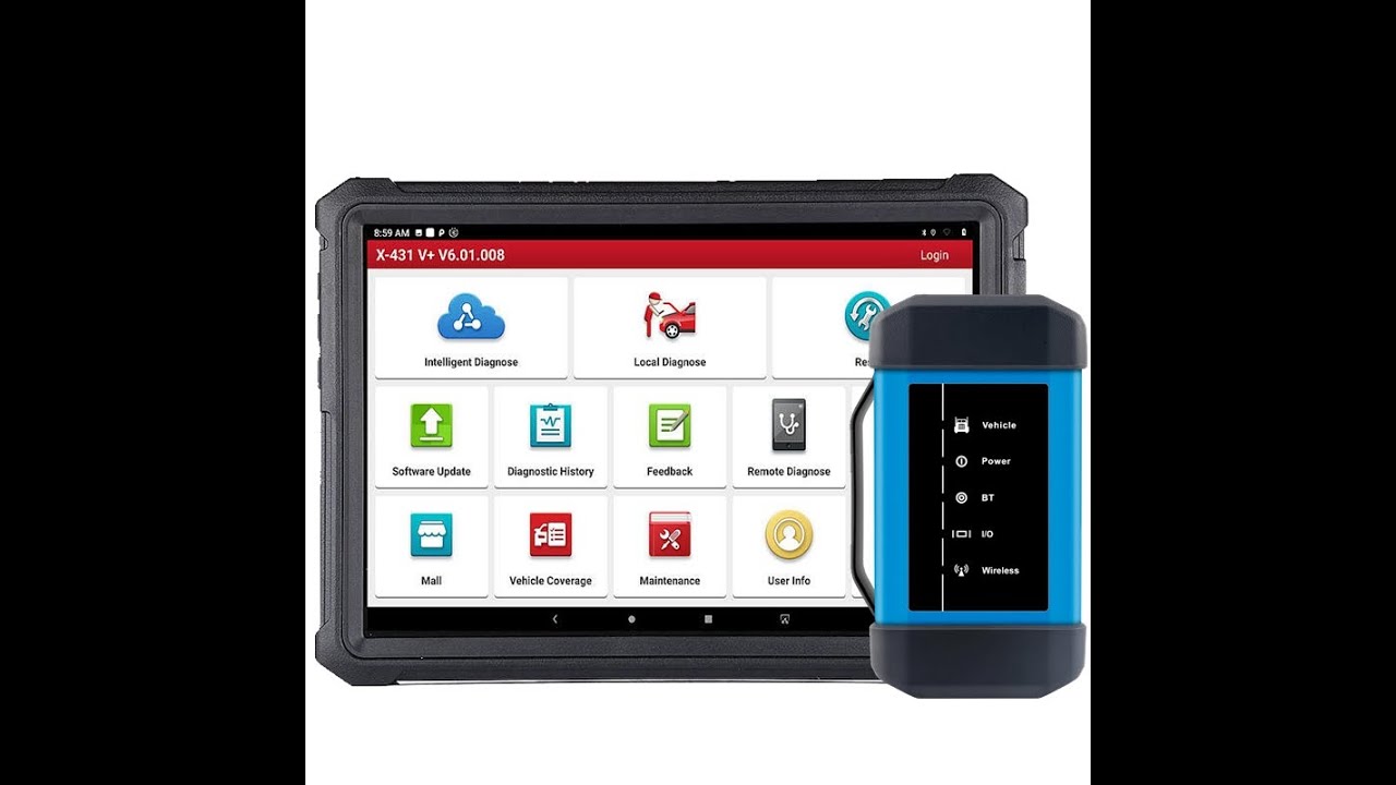 LAUNCH X431 V+ HD iii heavy duty Truck diesel Machinery Scanner, supports 12v diesel and 24v trucks