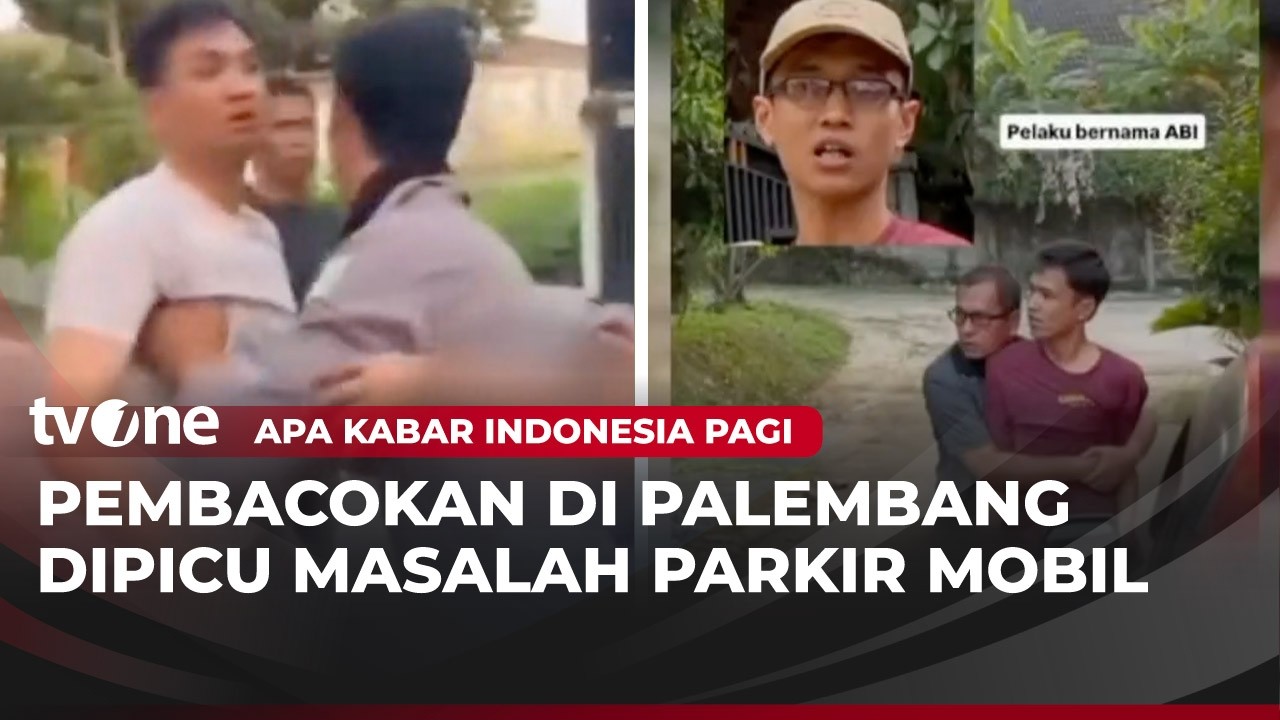 Kronologi Pria di Palembang Dibacok Tetangga Gegara Masalah Parkir Mobil | AKIP tvOne