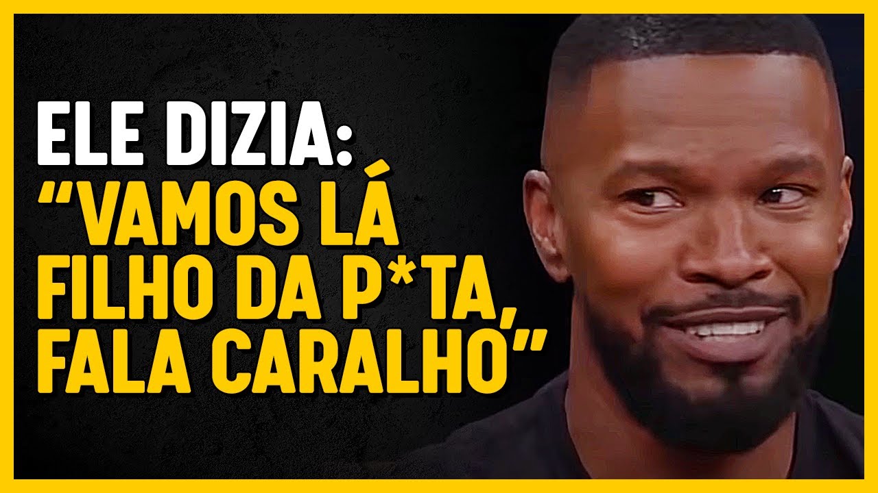 Jamie Foxx interpreta Leonardo DiCaprio e Christoph Waltz em 