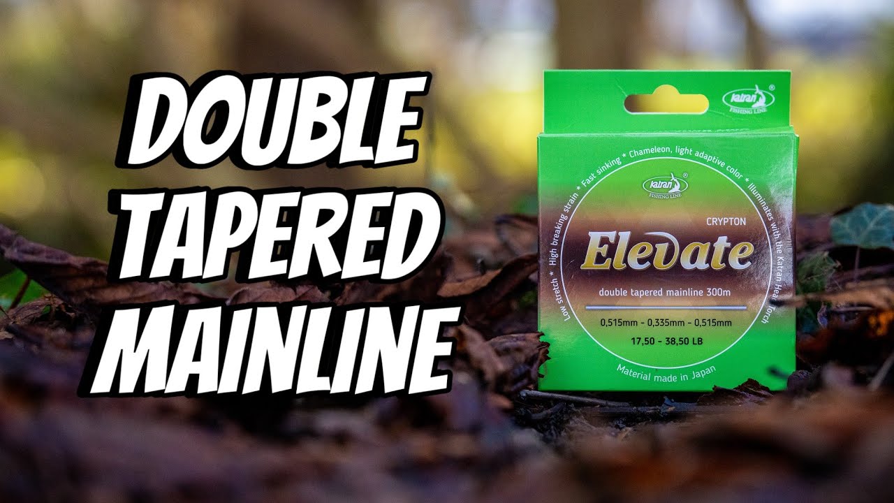Katran Fishing Line - Elevate Crypton Double Tapered Mainline | With Luke Shephard