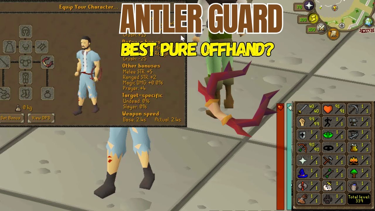 Secret Weapon for Slayer & PKing &ndash; Antler Guard OSRS Guide