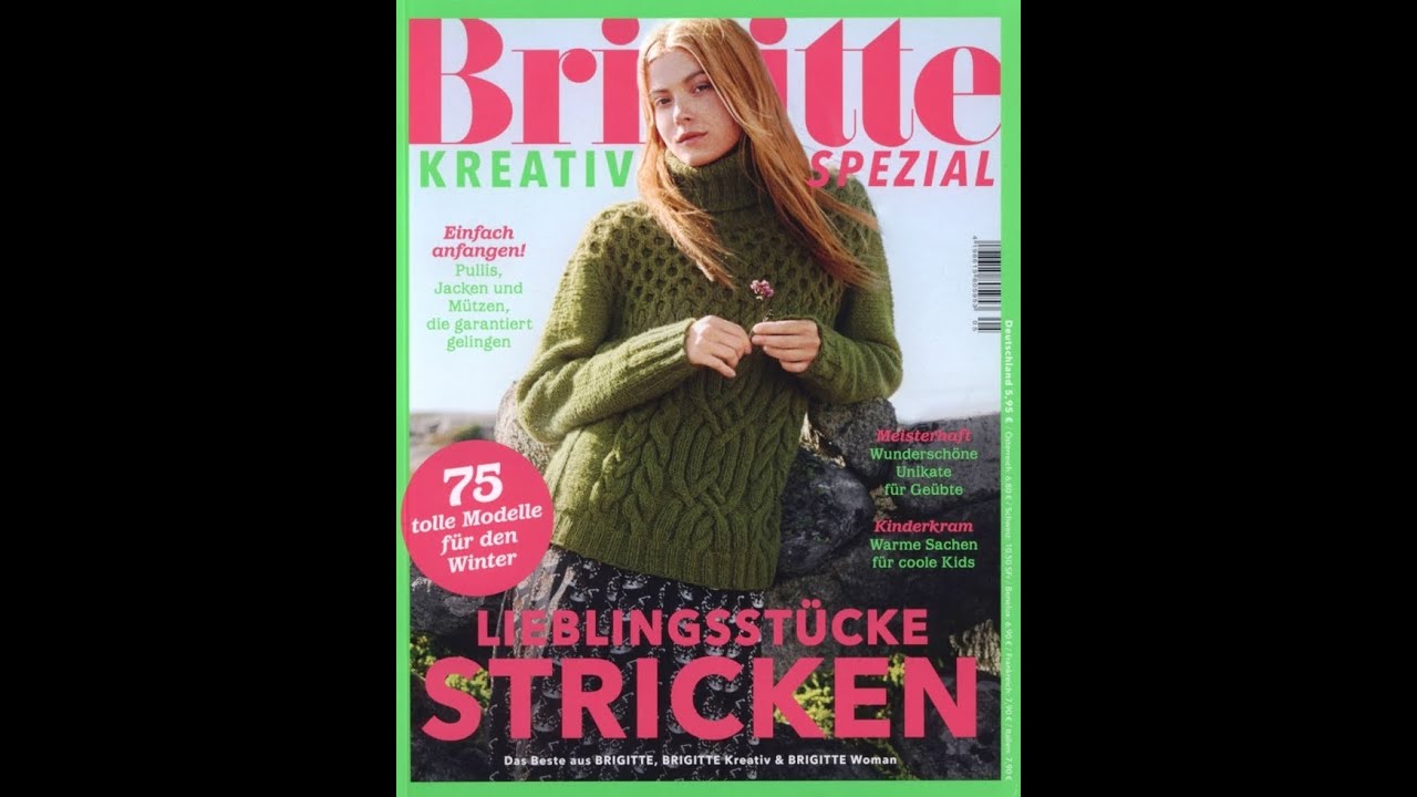 Brigitte spezial stricken №5 2018 Fashion magazine  for german