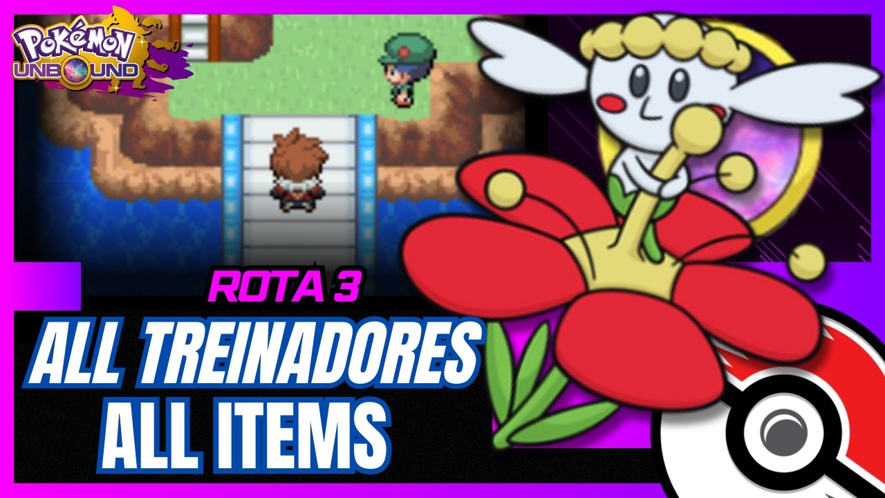 POKÉMON: UNBOUND (V2.1.1.1) GUIA COMPLETO - TREINAMENTO PARA GYM GRASS | Dresco Town!! (Mirskle) 🇧🇷