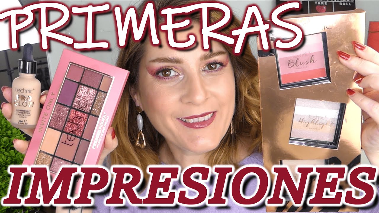 PRIMERAS IMPRESIONES/ NOVEDADES* TECHNIC maquillaje LOW COST