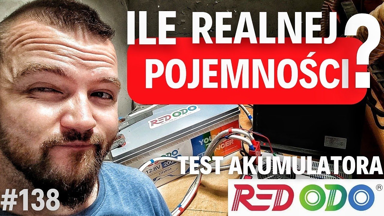 #138  Zmiany w Majowozie i ile tak naprawdę pojemności ma akumulator Lifepo4 od REDODO