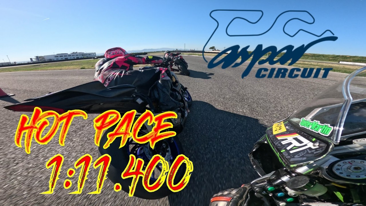 Fast lap times and crazy overtakes I ASPAR CIRCUIT I Extreme riding