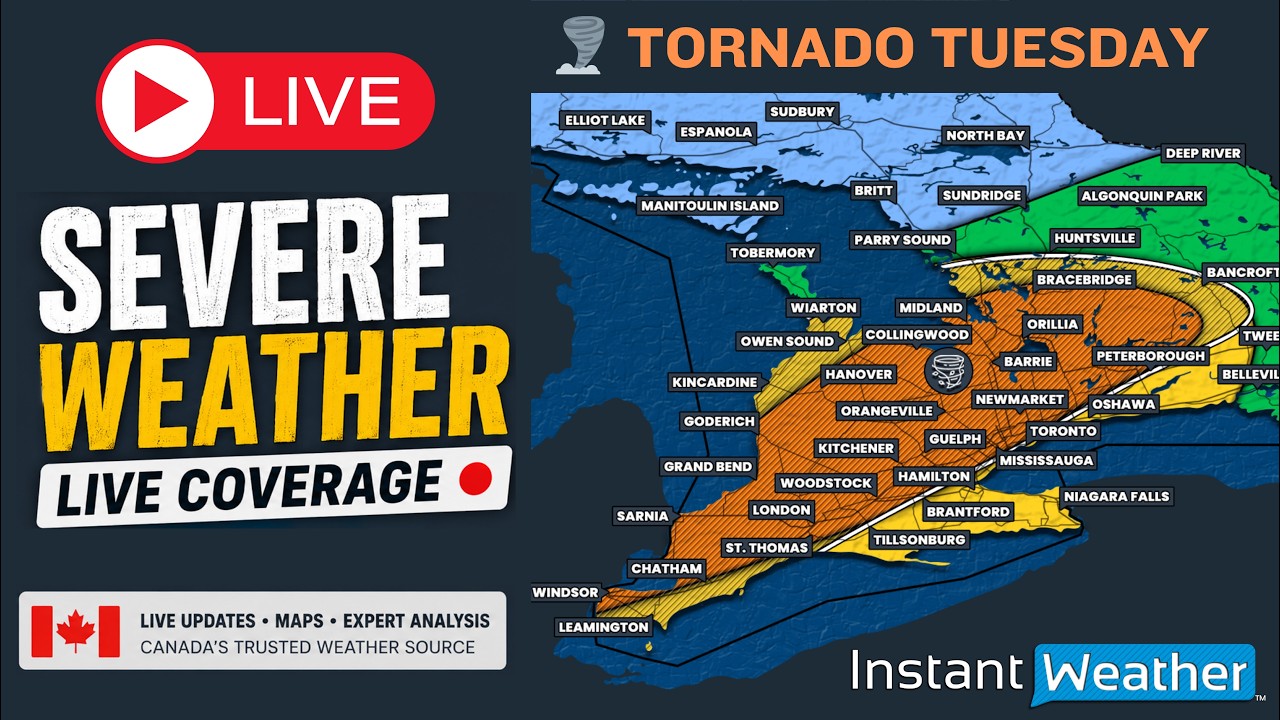 Tue, May 19, 2026 | 🌪️ Tornado Tuesday: Ontario Severe Weather Coverage