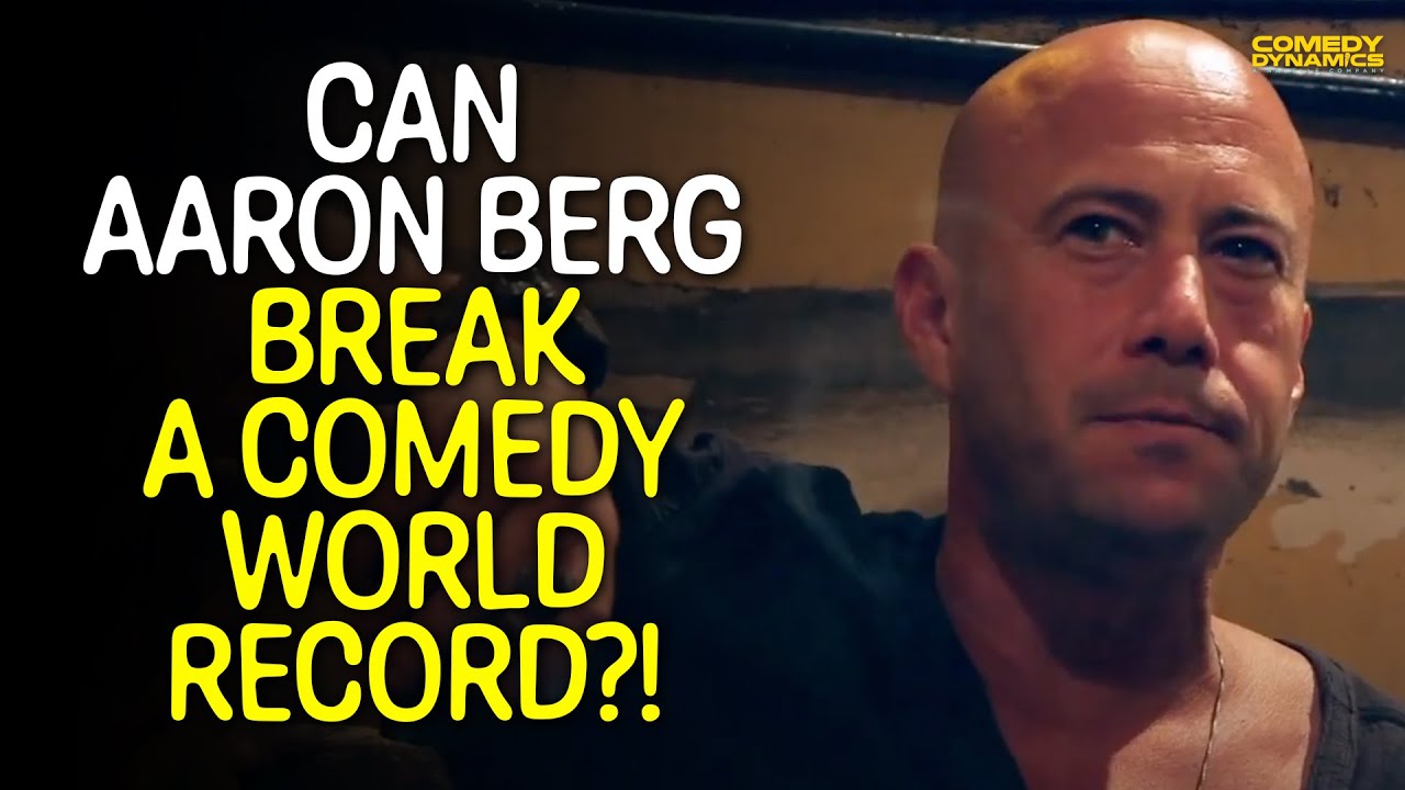 Can Aaron Berg Break a Comedy World Record?!