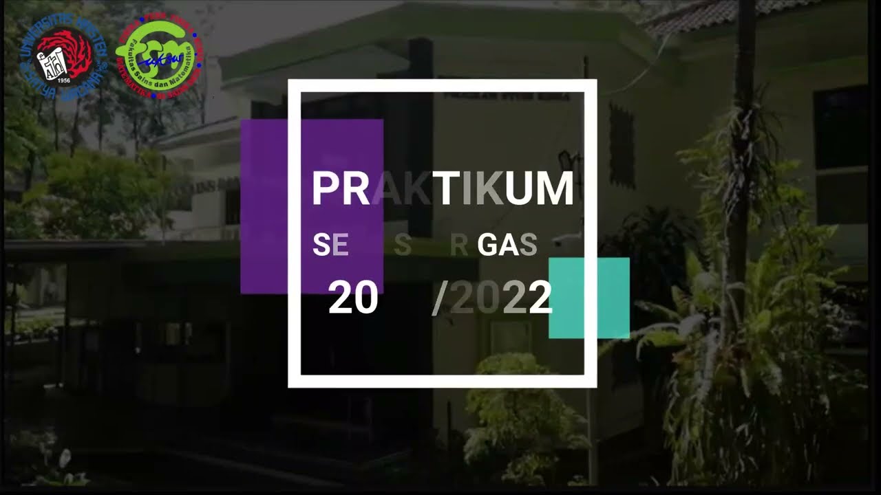 Praktikum Luring Program Studi Kimia FSM UKSW Semester Gasal 2021/2022
