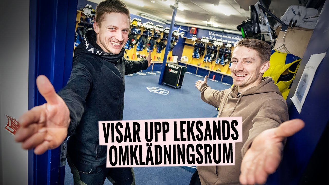 Lekandsspelarna visar upp SHL-lagets omklädningsrum