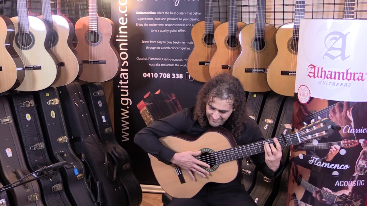 Alhambra Flamenco Guitar 5FP Cedar