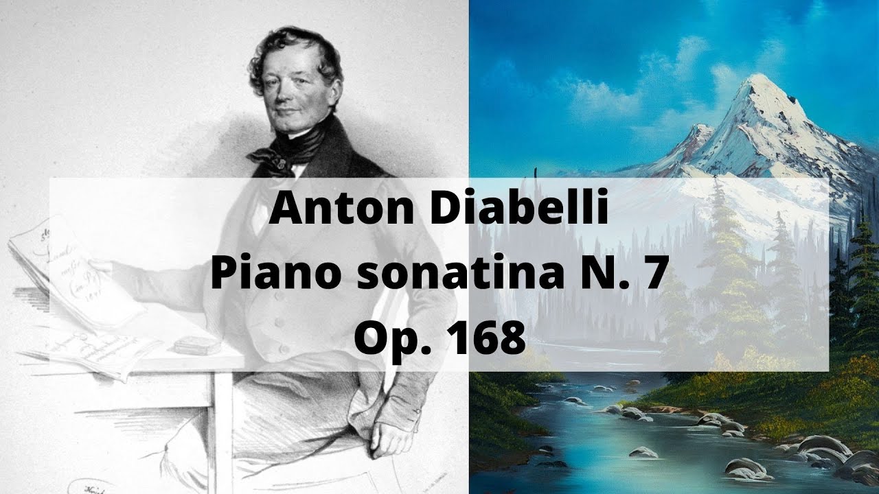 DIABELLI: Sonatina in A minor No. 7 Op. 168 (complete with score) | Luca Zordan